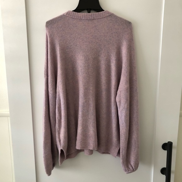 Madewell Lilac Purple Payton Pullover Sweater XXL - Picture 3 of 9